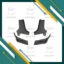 قاب ستون 4 تکه پایین پژو 206 ایساکو